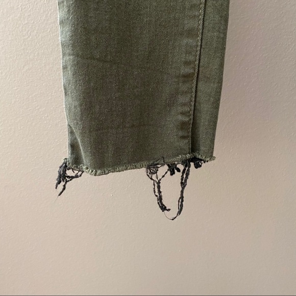 Free People Green Skinny Jeans Sz 31 - Picture 4 of 11